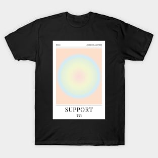 Angel Number 333 Gradient Aura T-Shirt